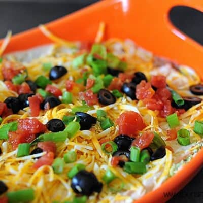 Fiesta 7 Layer Dip — Buns In My Oven