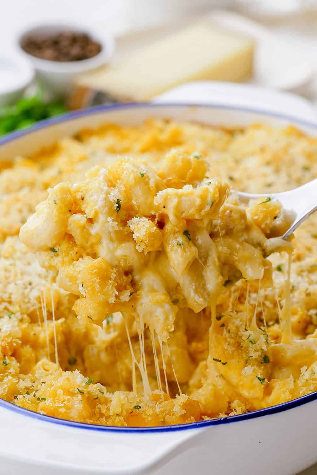 Million Dollar Mac and Cheese Casserole | Buns In My Oven