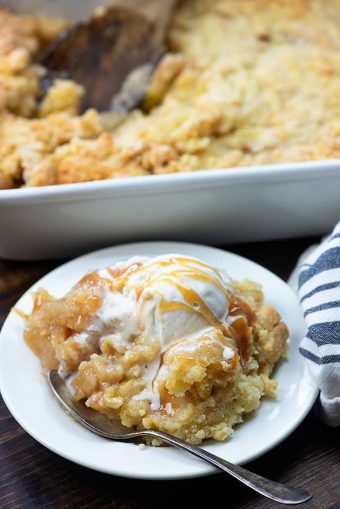 Homemade Apple Cobbler Recipe | Buns In My Oven