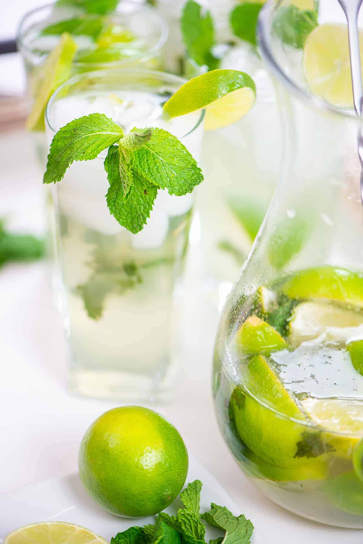 How to make a Mojito for a crowd - Crazy for Crust