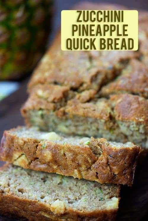 Zucchini Pineapple Bread Recipe | Buns In My Oven