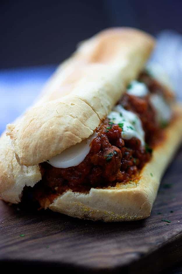 Crockpot Meatball Sub Buns In My Oven