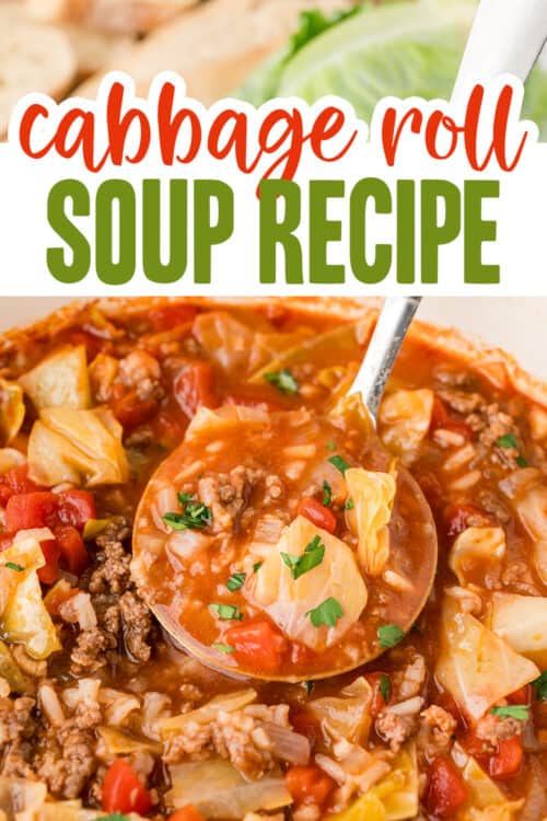 Unstuffed Cabbage Roll Soup Recipe | Buns In My Oven