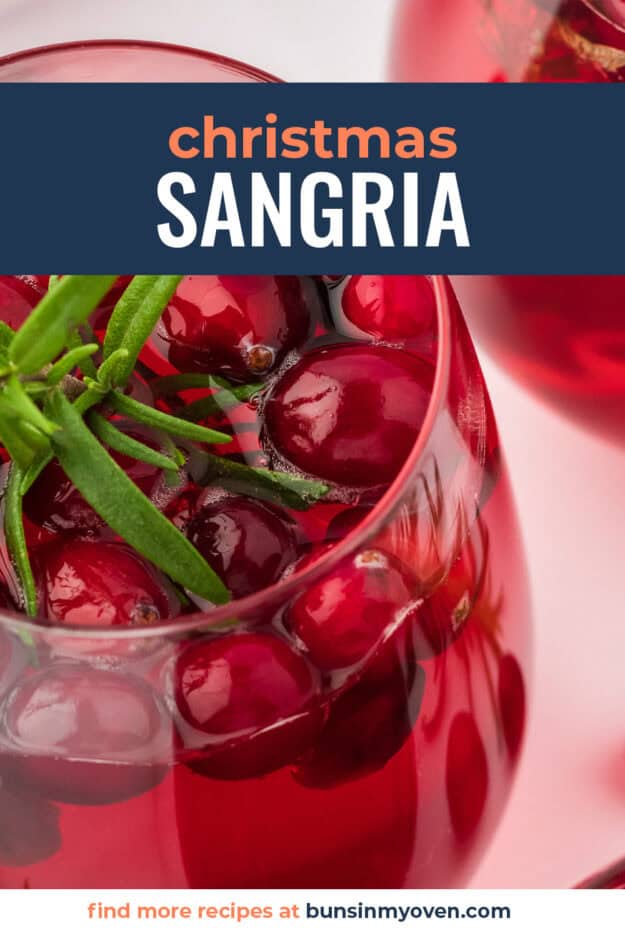 Sangria in glass.