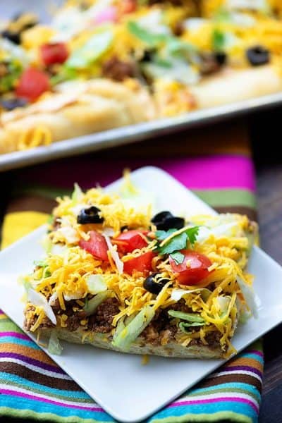 Taco Crescent Roll Pizza — Buns In My Oven