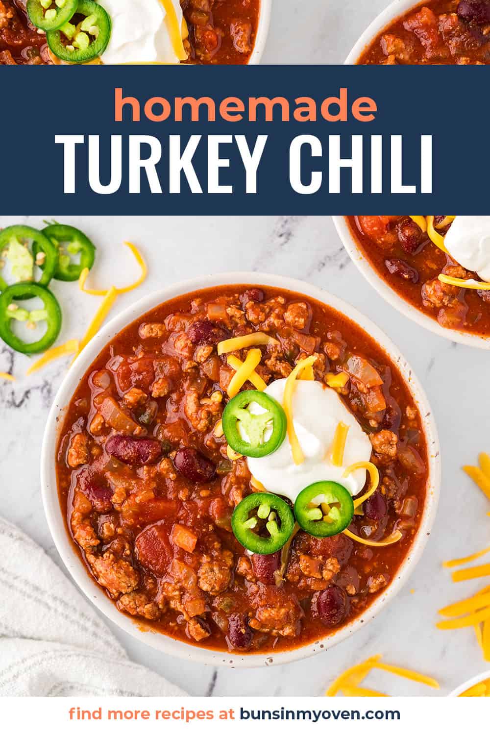 Healthy Turkey Chili Recipe | Buns In My Oven