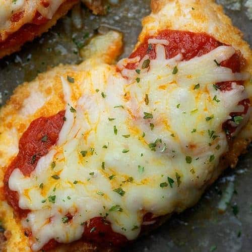 Crispy Baked Chicken Parmesan Buns In My Oven