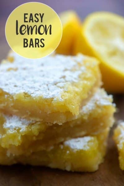 Easy Lemon Bars Recipe | Buns In My Oven