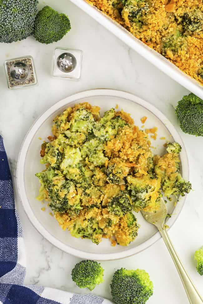 The Ultimate Broccoli Cheese Casserole | Buns In My Oven