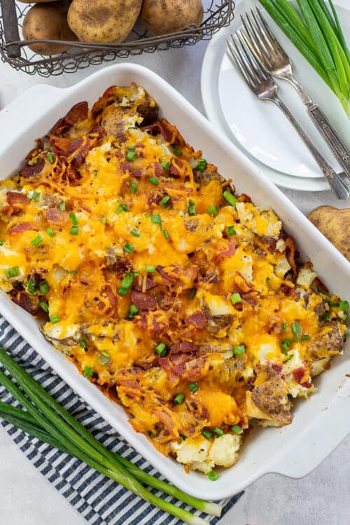 Loaded Twice Baked Potato Casserole Buns In My Oven 