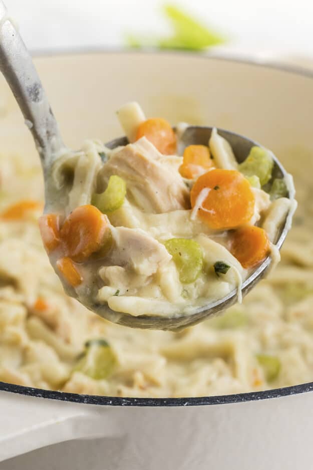 Leftover Turkey Noodle Soup Recipe | Buns In My Oven