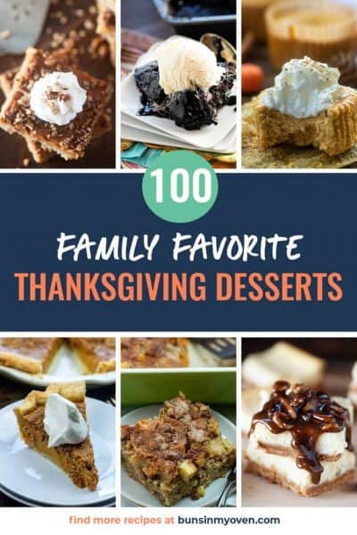 100 Delicious and Easy Thanksgiving Desserts for This Holiday Season!