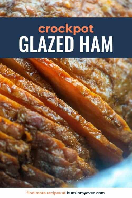 Crockpot Spiral Ham - Honey Glazed Ham! | Buns In My Oven