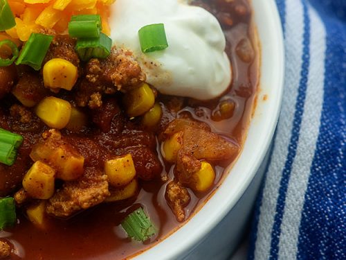 Crockpot Turkey Chili • Salt & Lavender