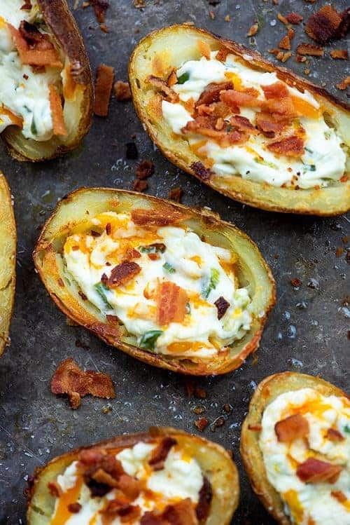 Jalapeno Popper Potato Skins — Buns In My Oven