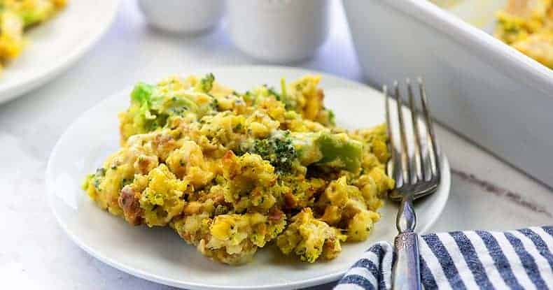 The BEST Cheesy Chicken Broccoli Casserole Recipe