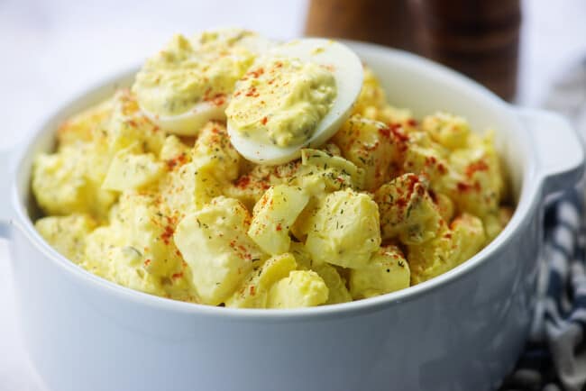 Deviled Egg Potato Salad Recipe! — Buns In My Oven