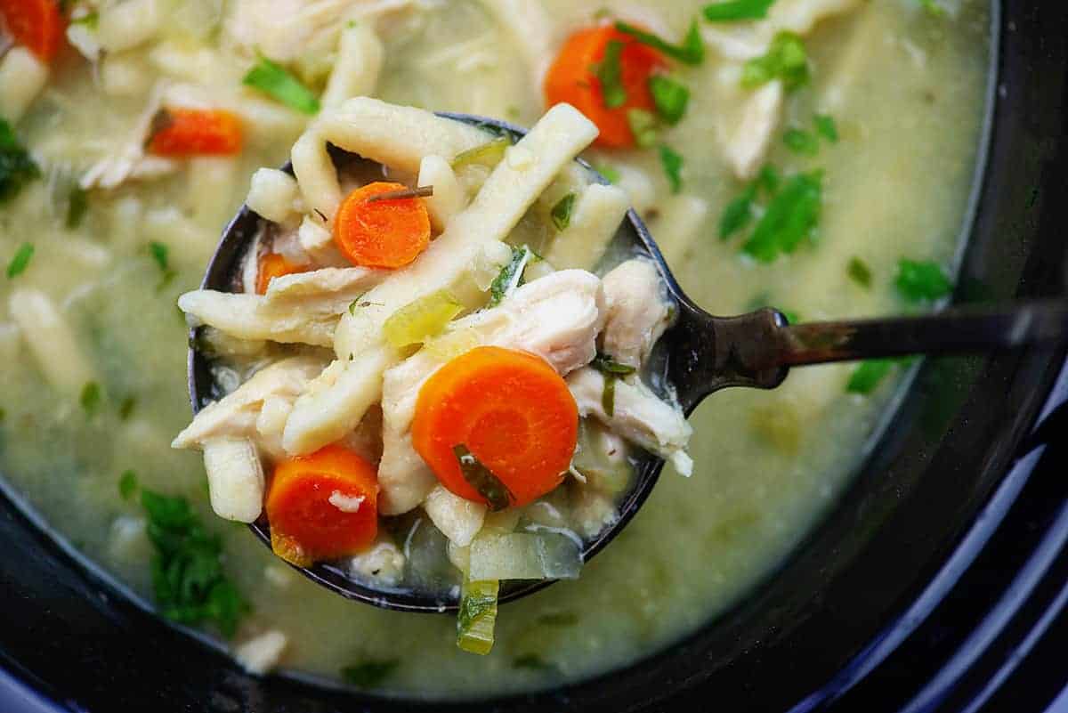 Best Homestyle Chicken Noodle Soup - Whisk it Real Gud