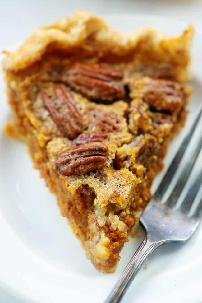 Layered Pumpkin Pecan Pie Recipe! — Buns In My Oven