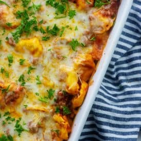 Extra Cheesy Million Dollar Baked Tortellini — Buns In My Oven