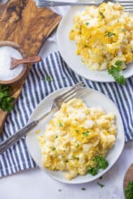 Cheesy Hashbrown Casserole In The Slow Cooker! | Buns In My Oven