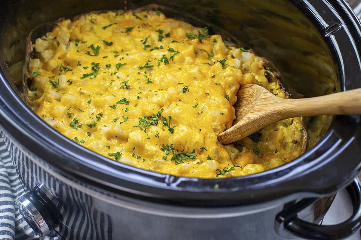 Our Small Table: Cheesy Eggs in a CrockPot Lunch Warmer