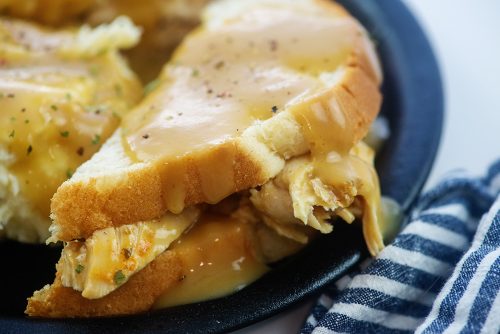 Leftover Hot Turkey Sandwich Recipe | Buns In My Oven