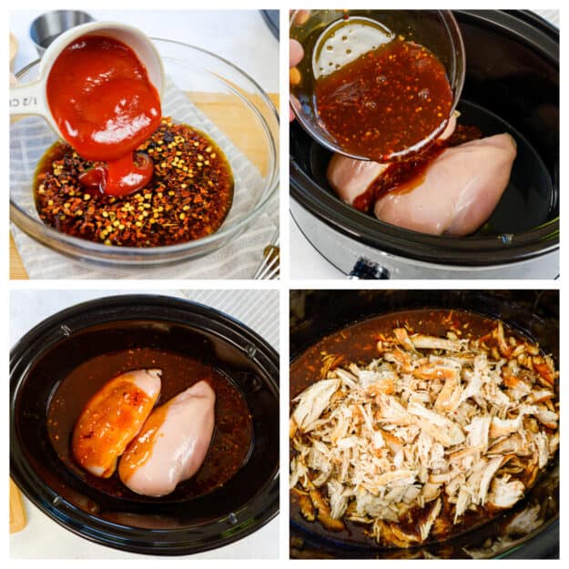 Crock Pot Honey Garlic Chicken | Buns In My Oven