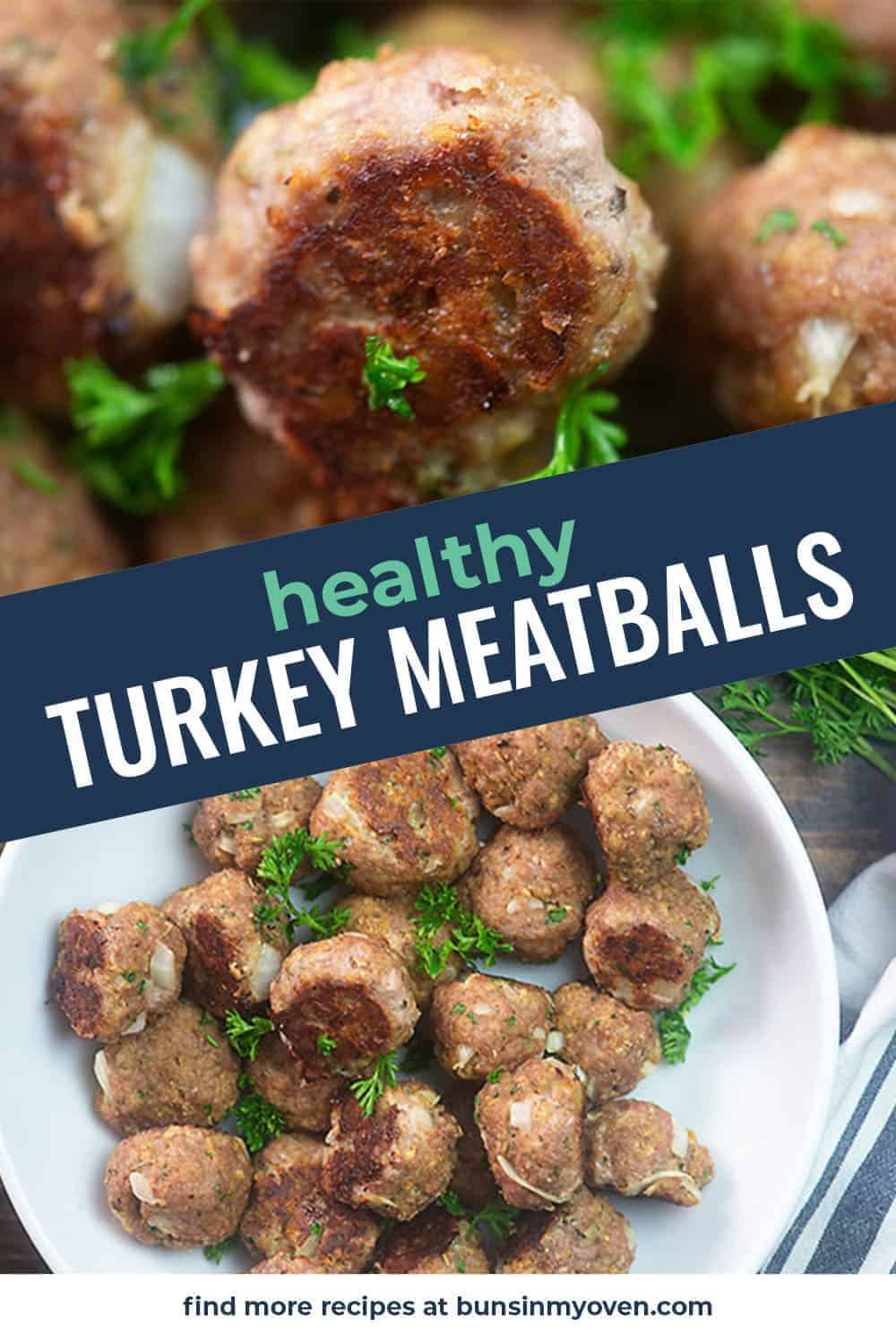 Oven Baked Italian Turkey Meatballs Buns In My Oven
