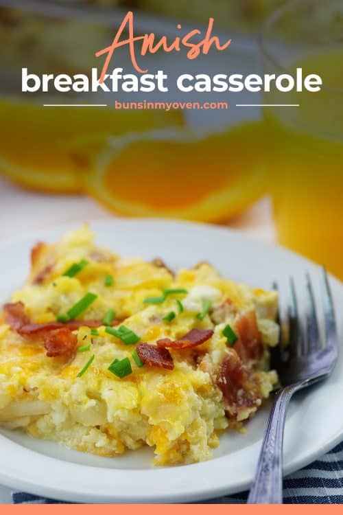 The BEST Amish Breakfast Casserole — Buns In My Oven