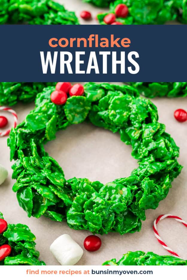 Cornflake wreath.