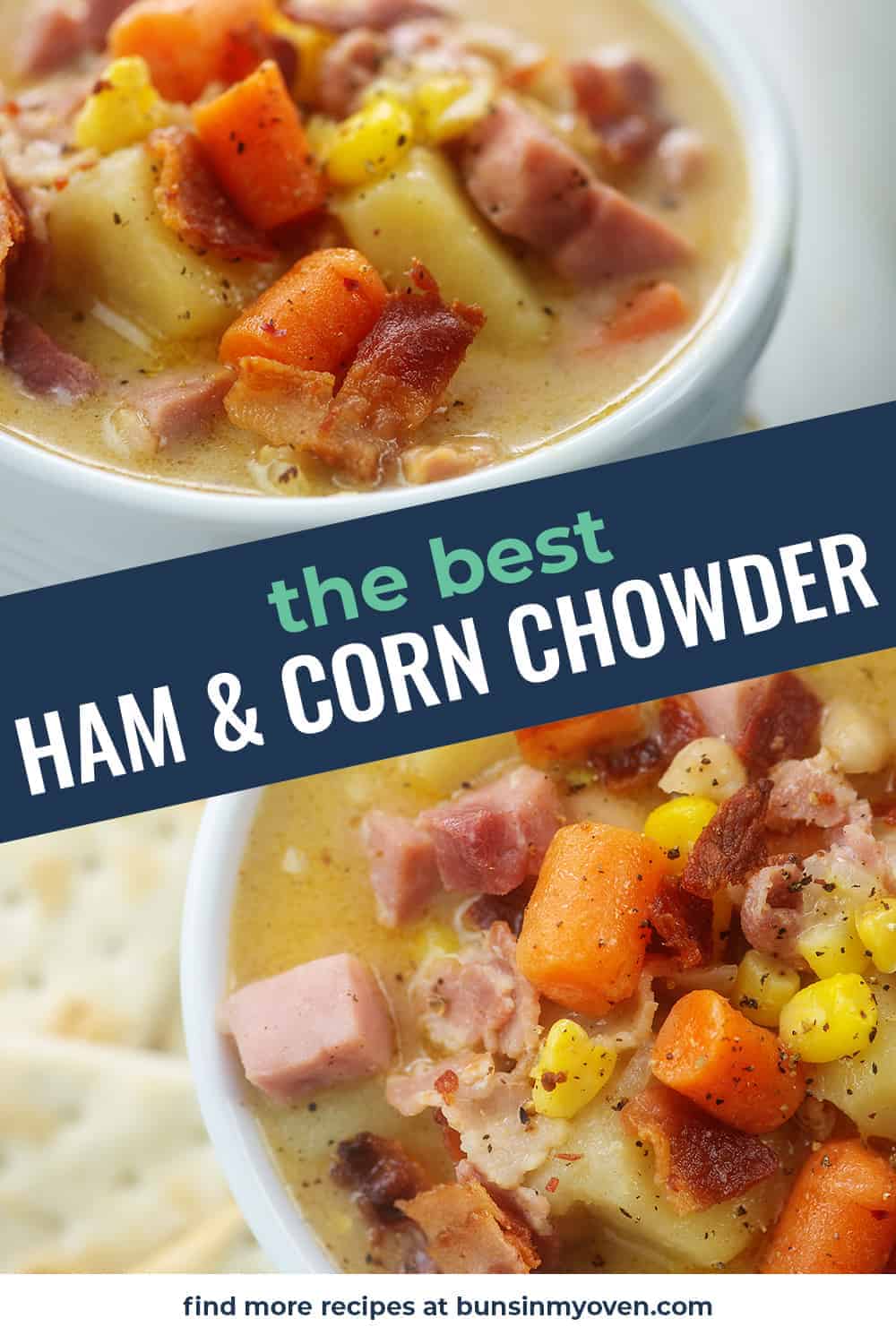 Ham and Corn Chowder Recipe | Buns In My Oven