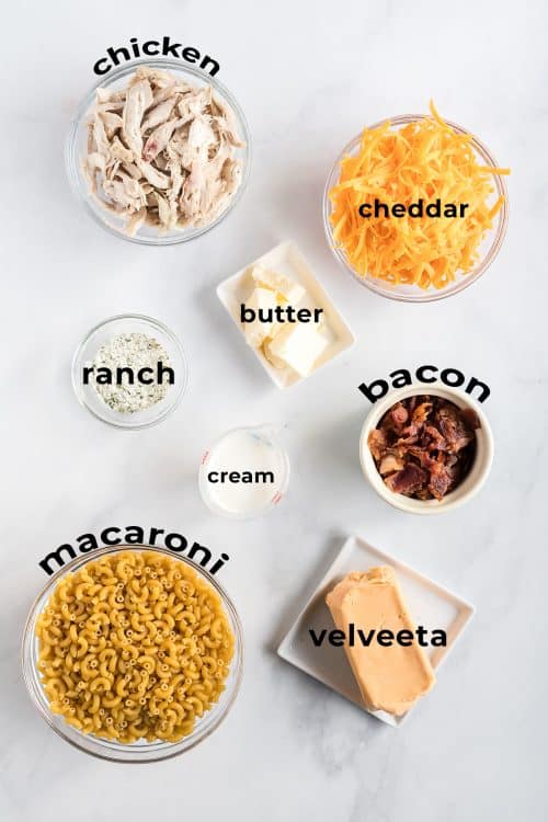 Instant Pot Chicken Bacon Mac & Cheese | Buns In My Oven