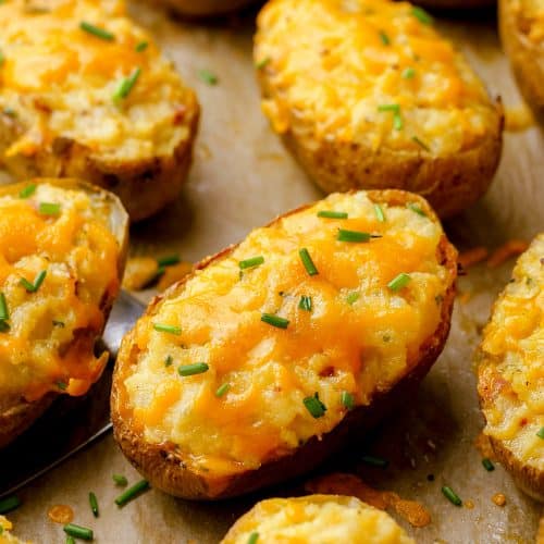 Easy Twice Baked Potatoes Recipe | Buns In My Oven