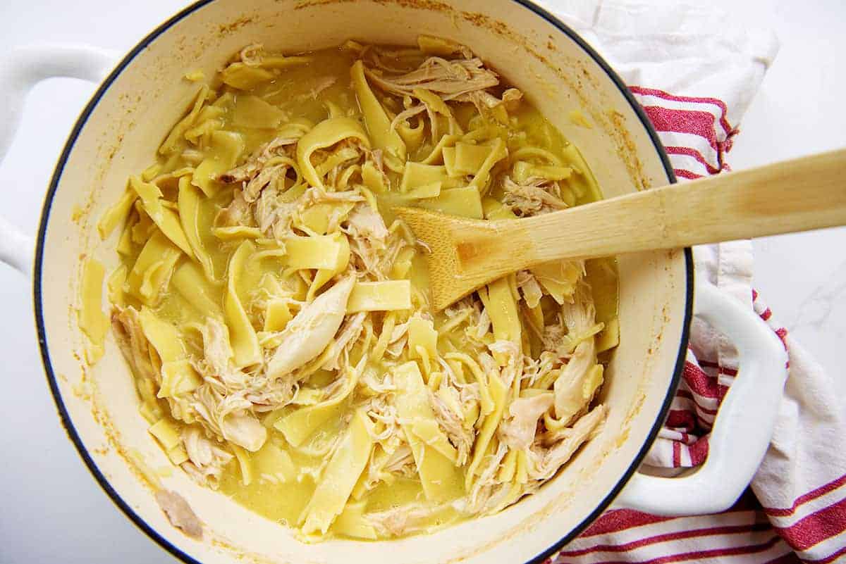 Deep South Dish: Old Fashioned Homestyle Chicken and Noodles