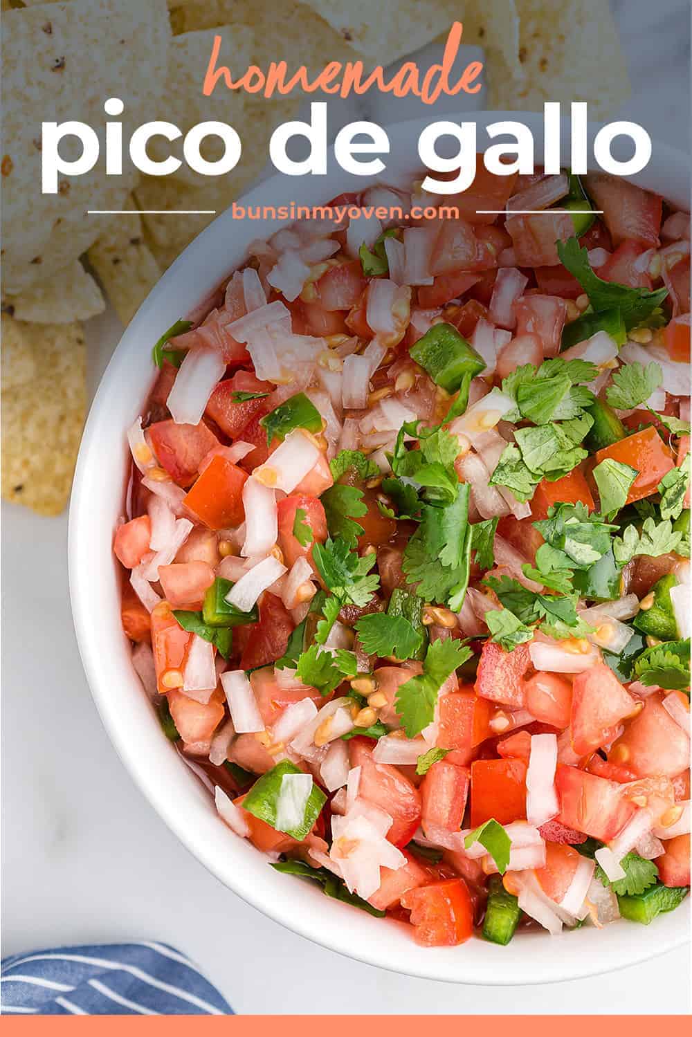 Homemade Pico de Gallo Recipe | Buns In My Oven