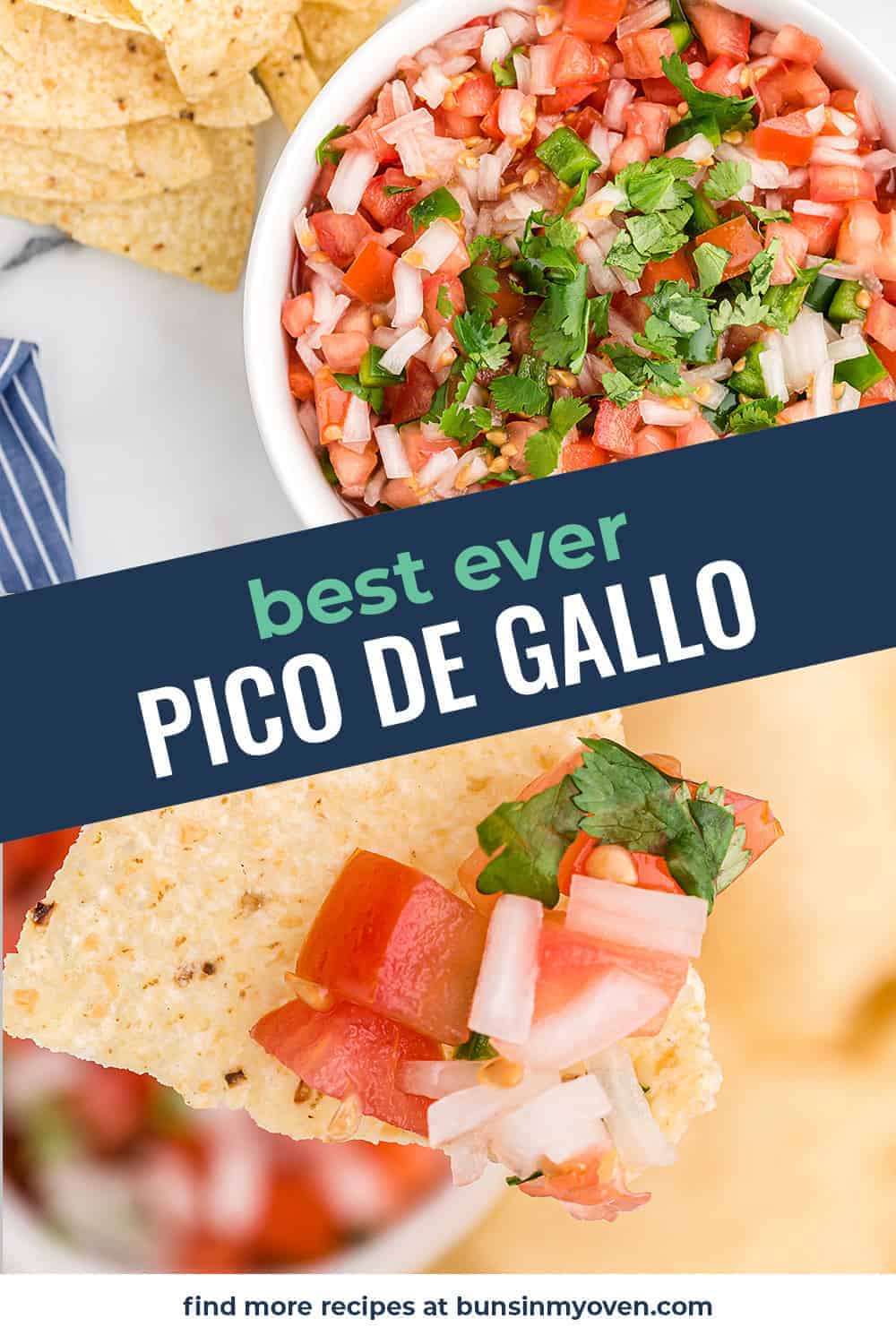 Homemade Pico de Gallo Recipe | Buns In My Oven