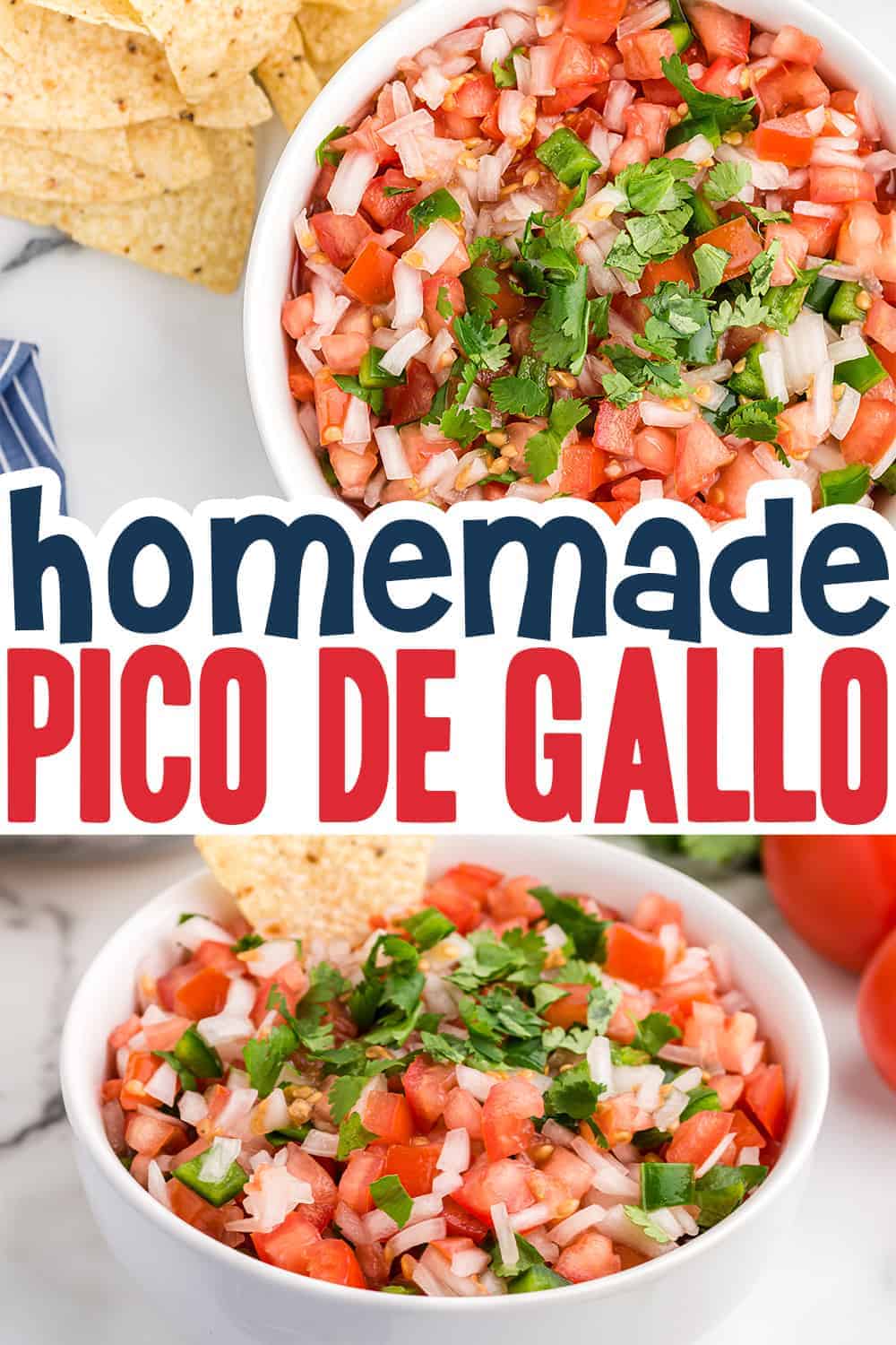 Homemade Pico de Gallo Recipe | Buns In My Oven