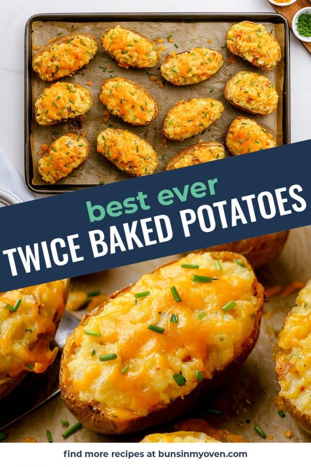 Easy Twice Baked Potatoes Recipe | Buns In My Oven