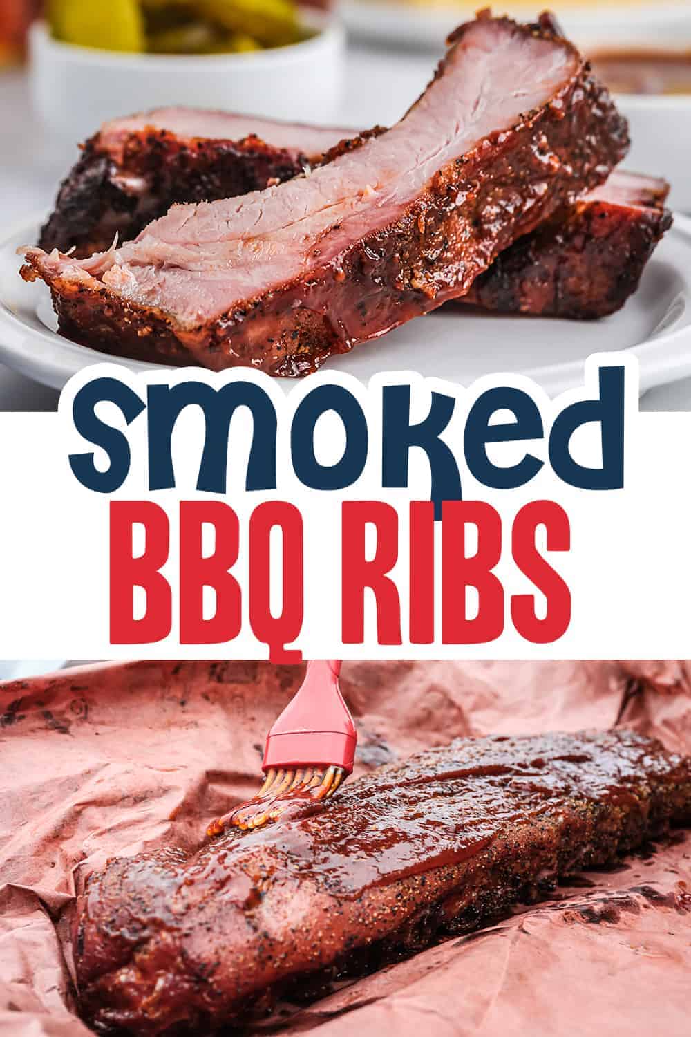 Smoked Baby Back Ribs with Homemade BBQ Sauce | Buns In My Oven