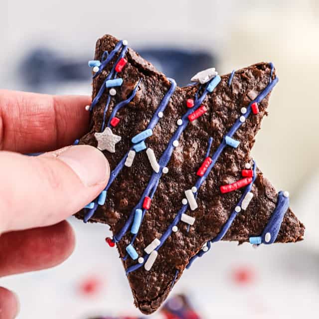 Star-Spangled Brownies Recipe | Buns In My Oven