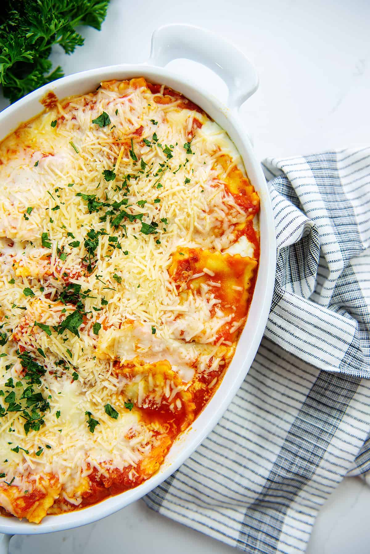 Cheesy Million Dollar Ravioli Recipe | Buns In My Oven