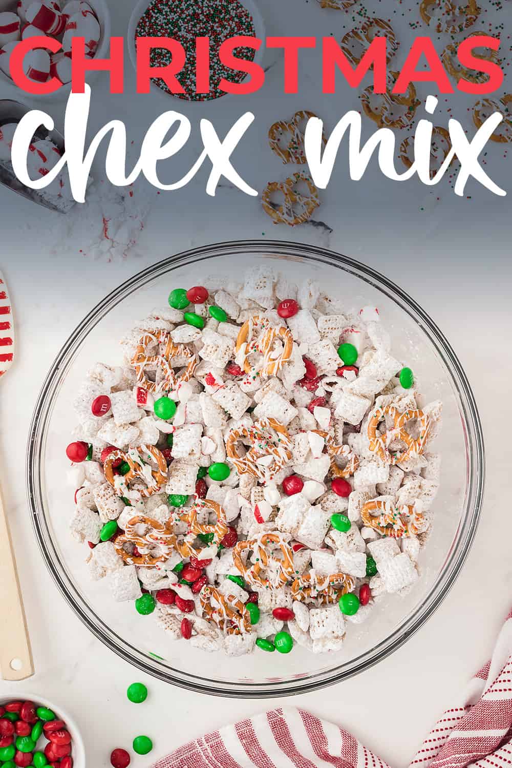 Christmas Chex Mix | Buns In My Oven