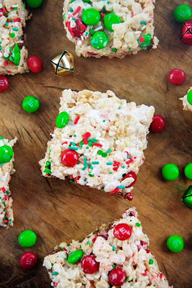 Christmas Rice Krispies Treats | Buns In My Oven