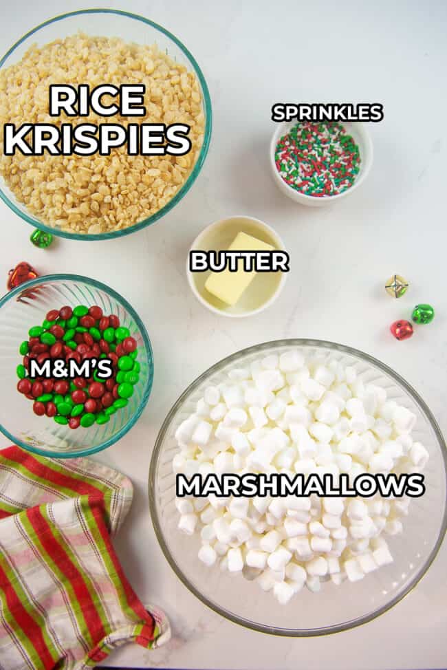 Christmas Rice Krispies Treats | Buns In My Oven