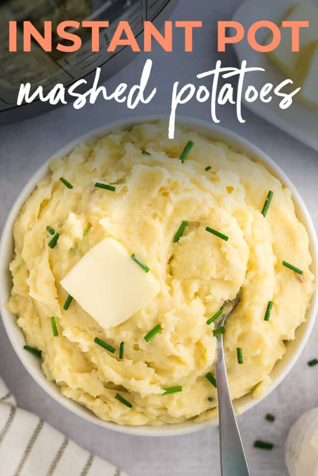 Creamy Instant Pot Mashed Potatoes | Buns In My Oven