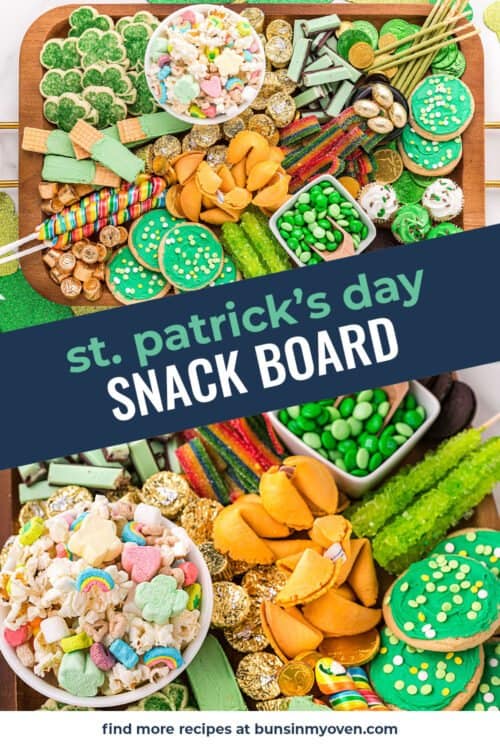 St. Patrick's Day Snack Board | Buns In My Oven