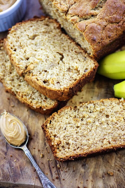 Peanut Butter Banana Bread | Buns In My Oven