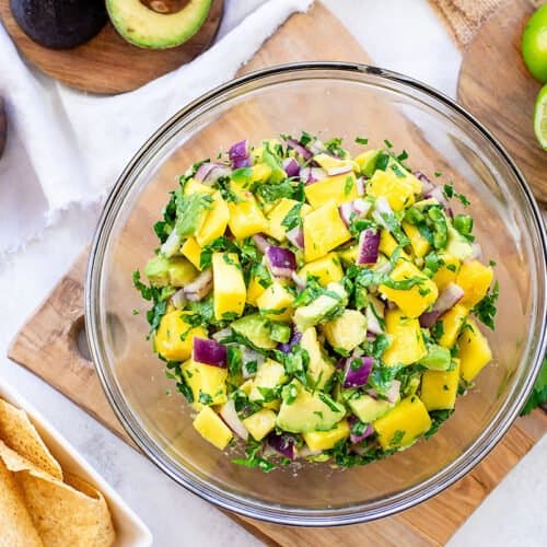 Mango Avocado Salsa Buns In My Oven