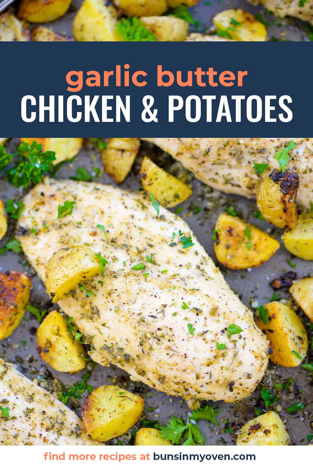 Sheet Pan Chicken and Potatoes | Buns In My Oven